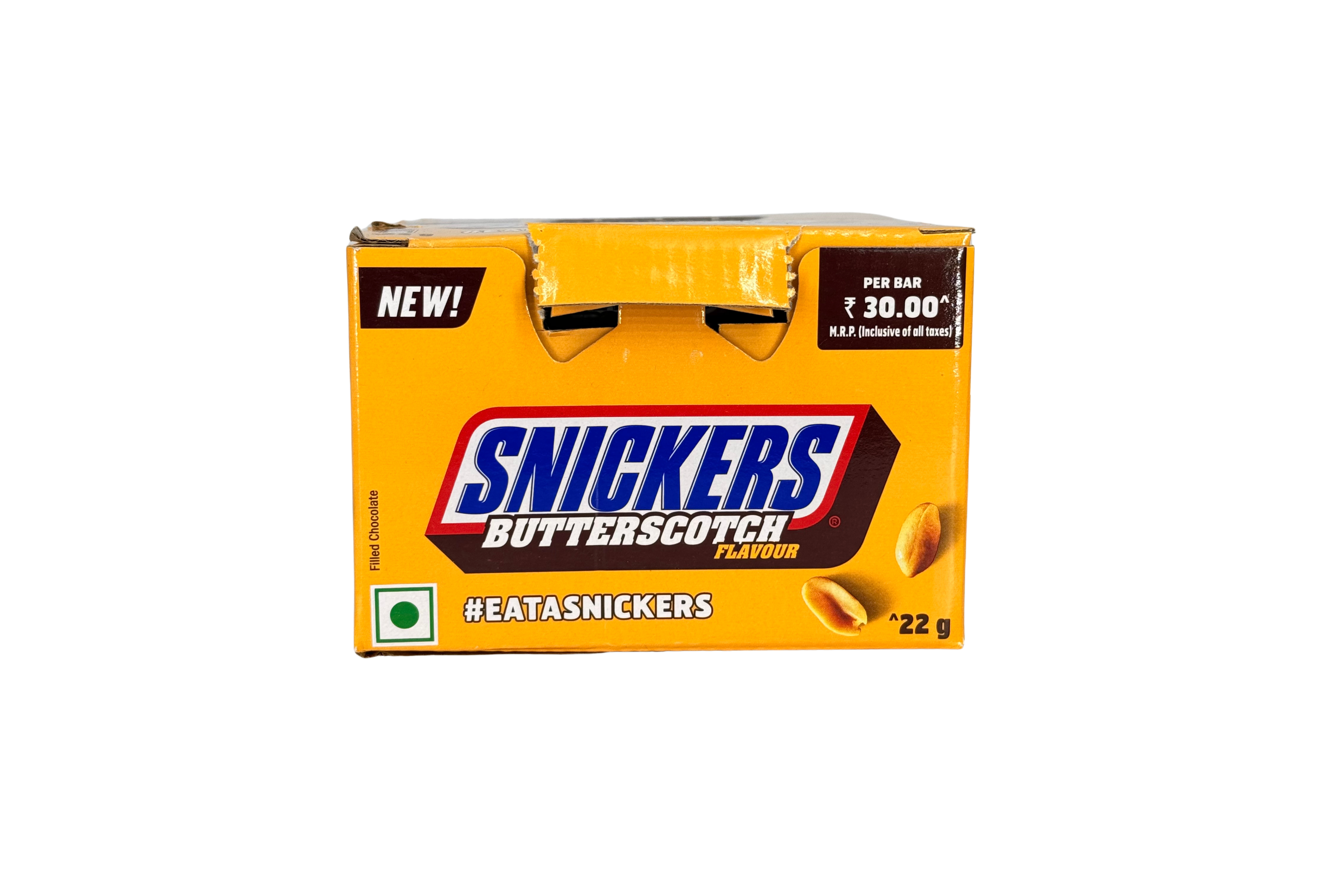 Snickers Butterscotch, VPE: 22g, VKE: 24x22g