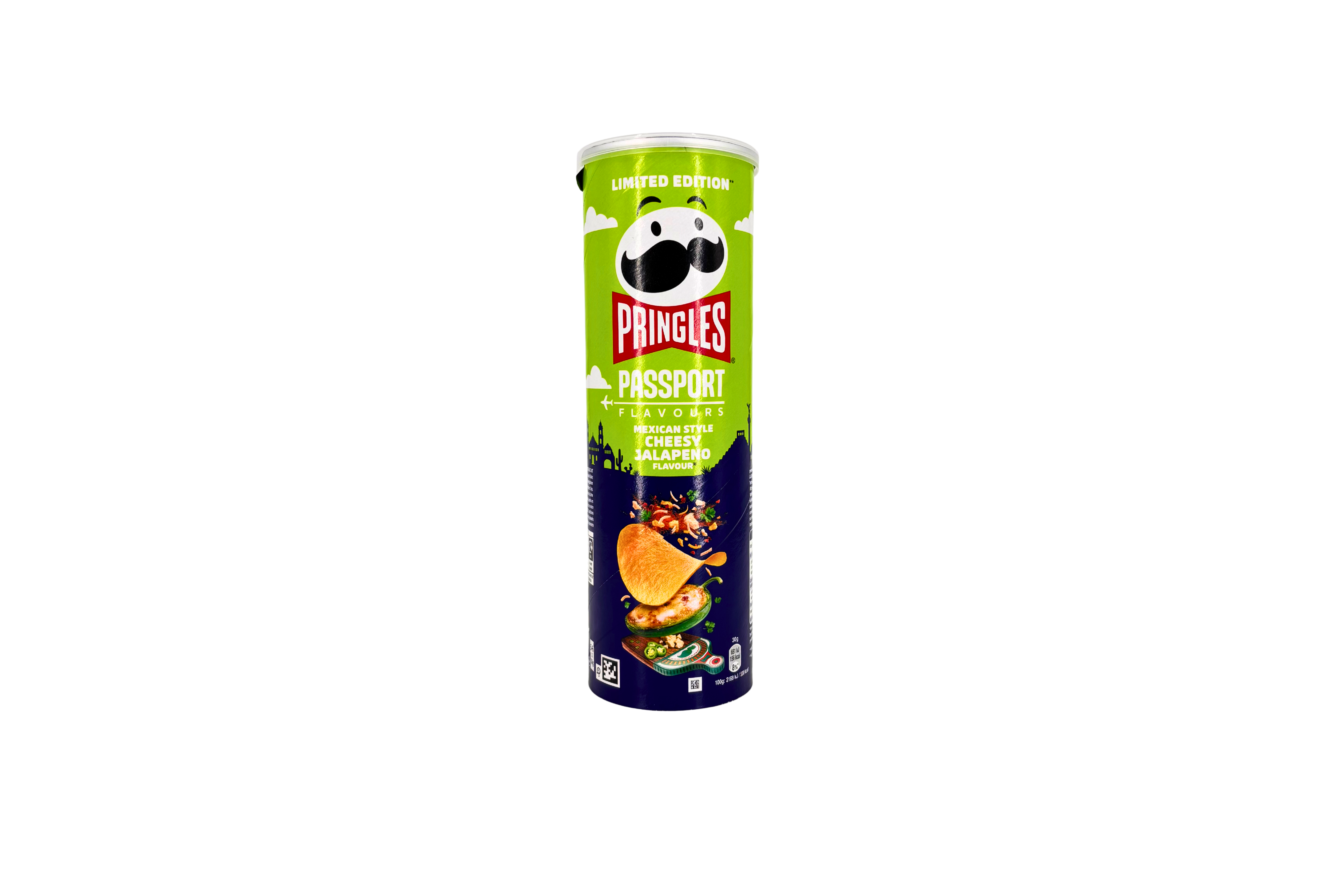 Pringles PASSPORT Mexican Style Cheesy Jalapeno, VPE: 165g, VKE: 19x165g