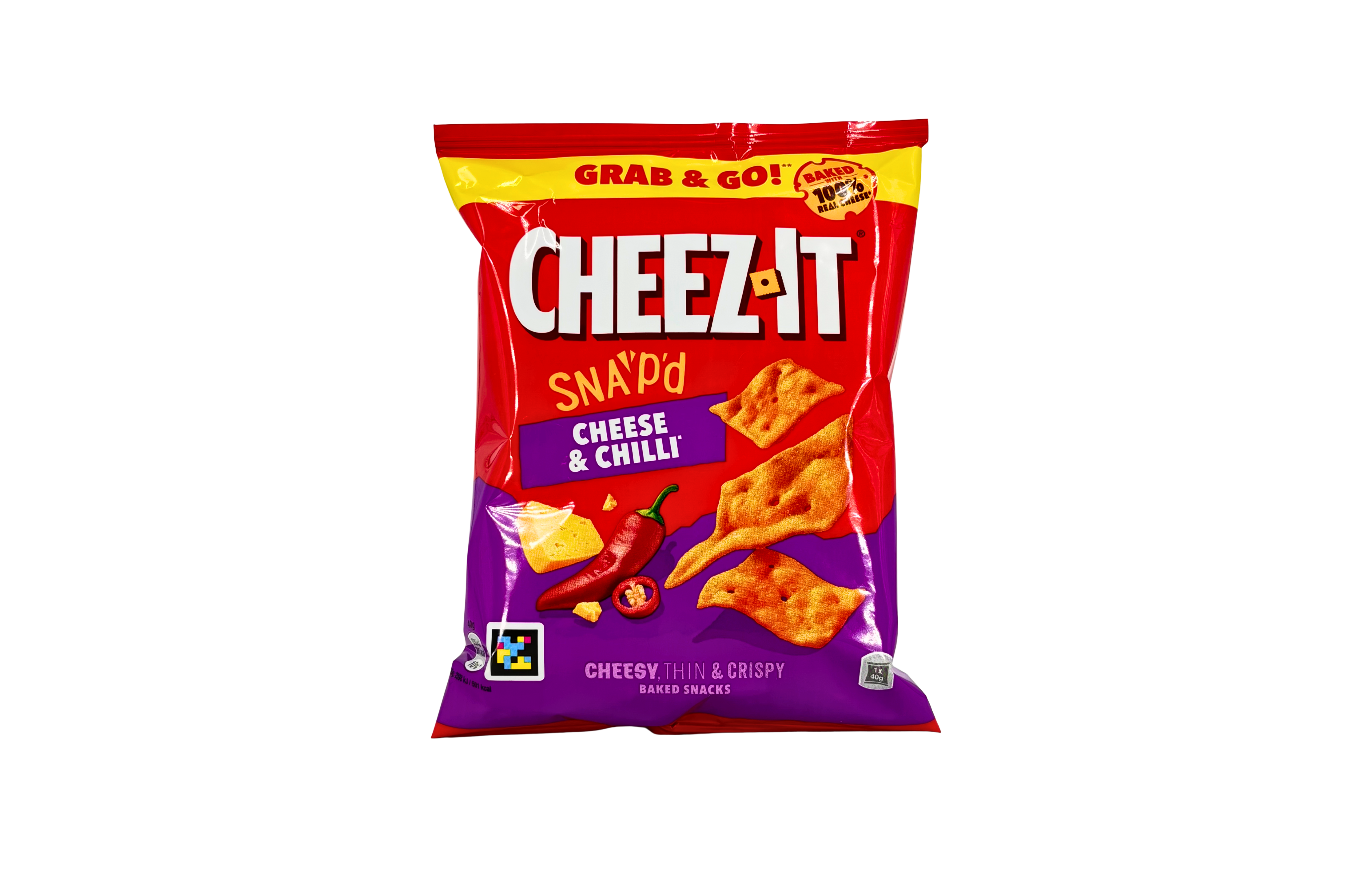 Cheez It Cheese & Chilli, VPE: 40g, VKE: 20x40g
