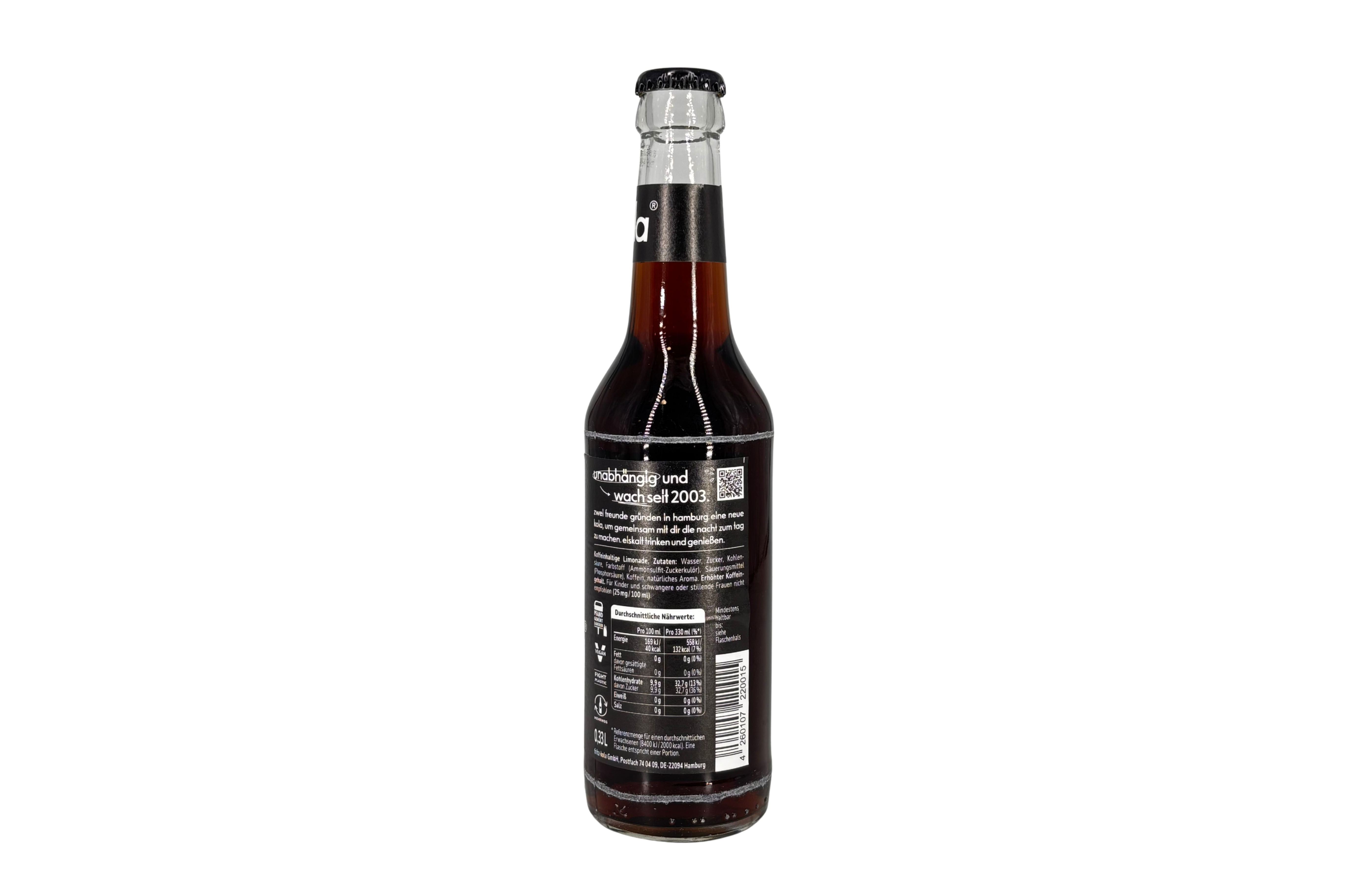 fritz-kola Fritz Kola , VPE: 330ml, VKE: 24x330ml