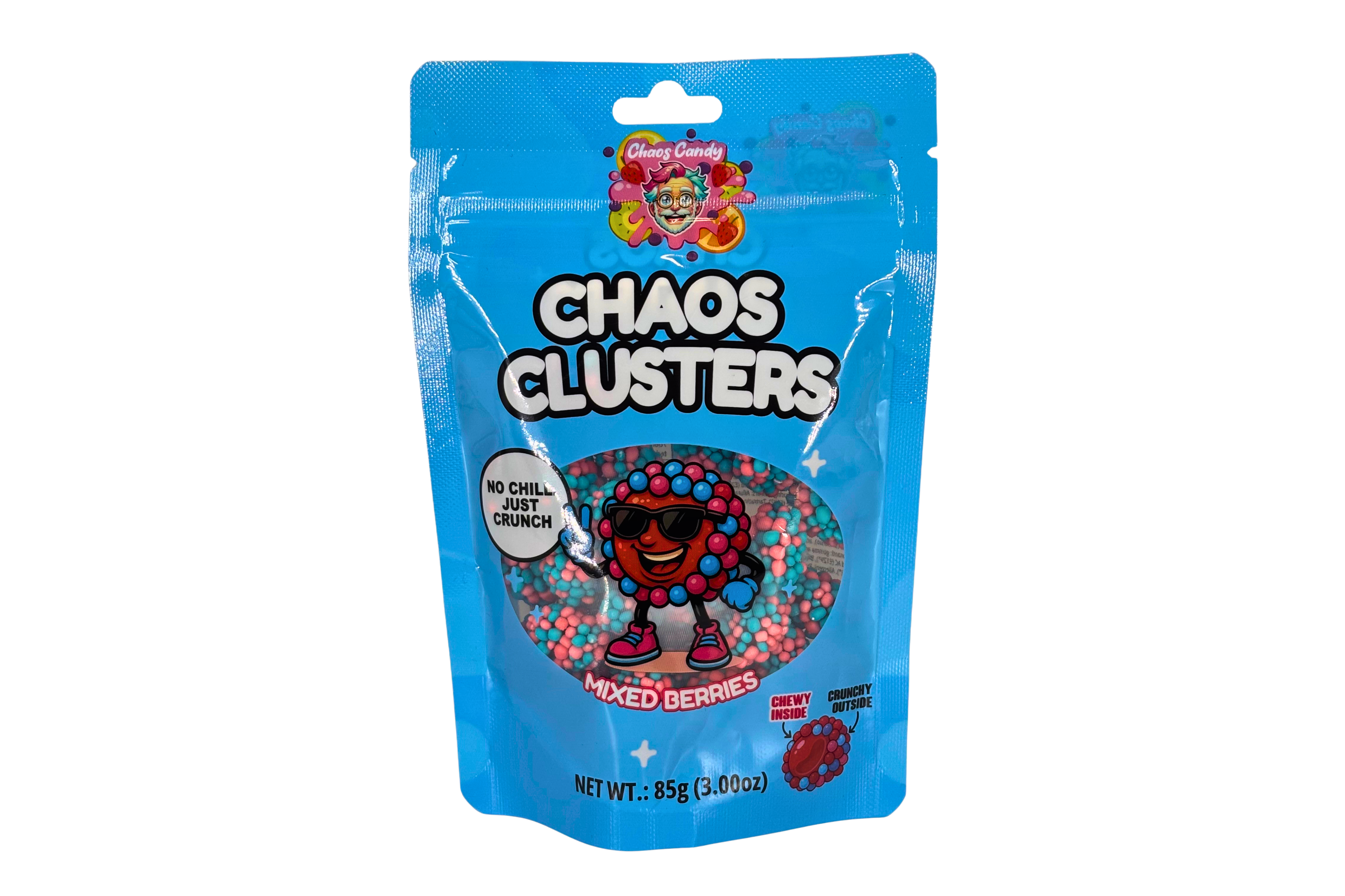 Chaos Candy Chaos Clusters Mixed Berries, VPE: 85g, VKE: 12x85g