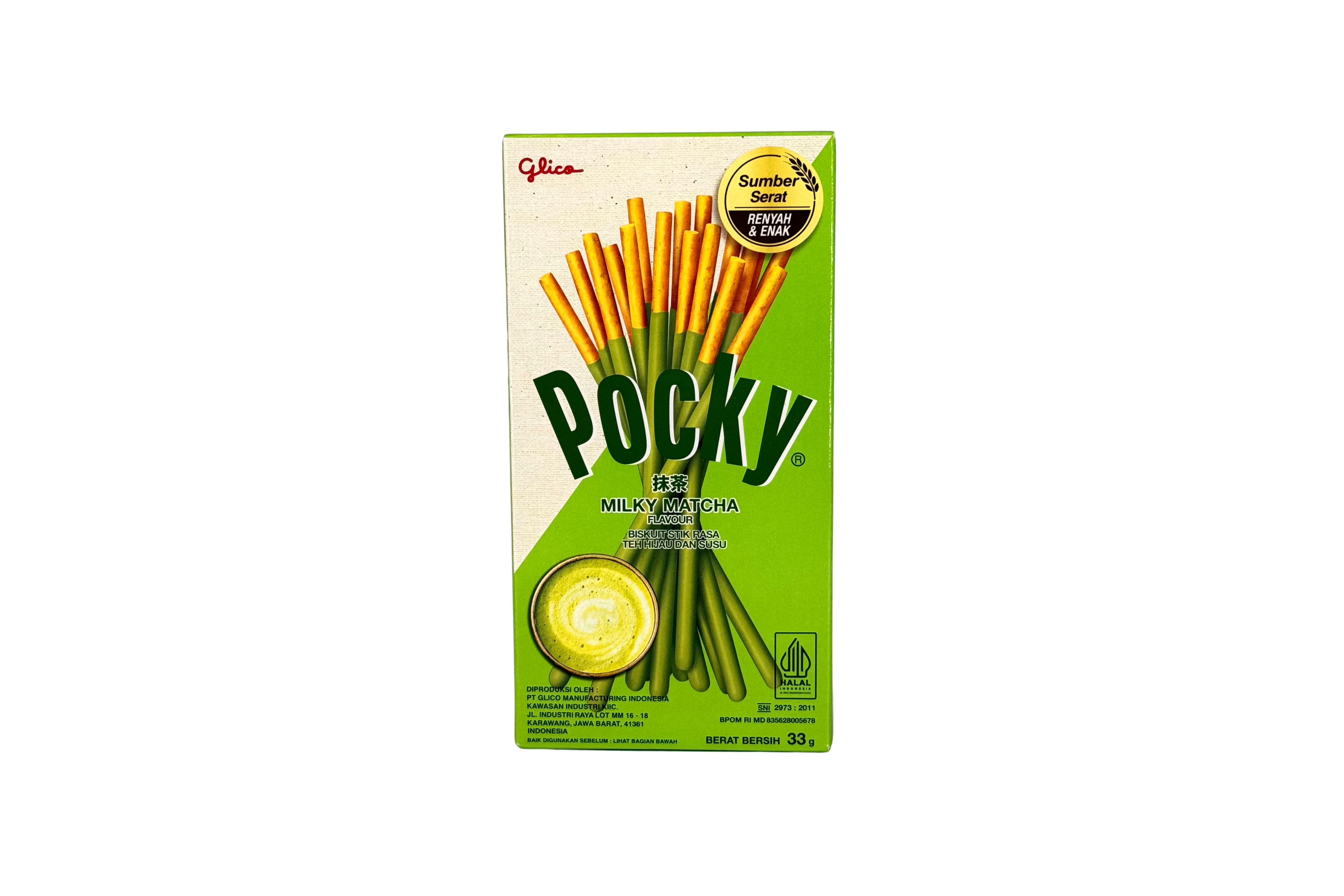 Pocky Matcha Green Tea, VPE: 33g, VKE: 10x33g