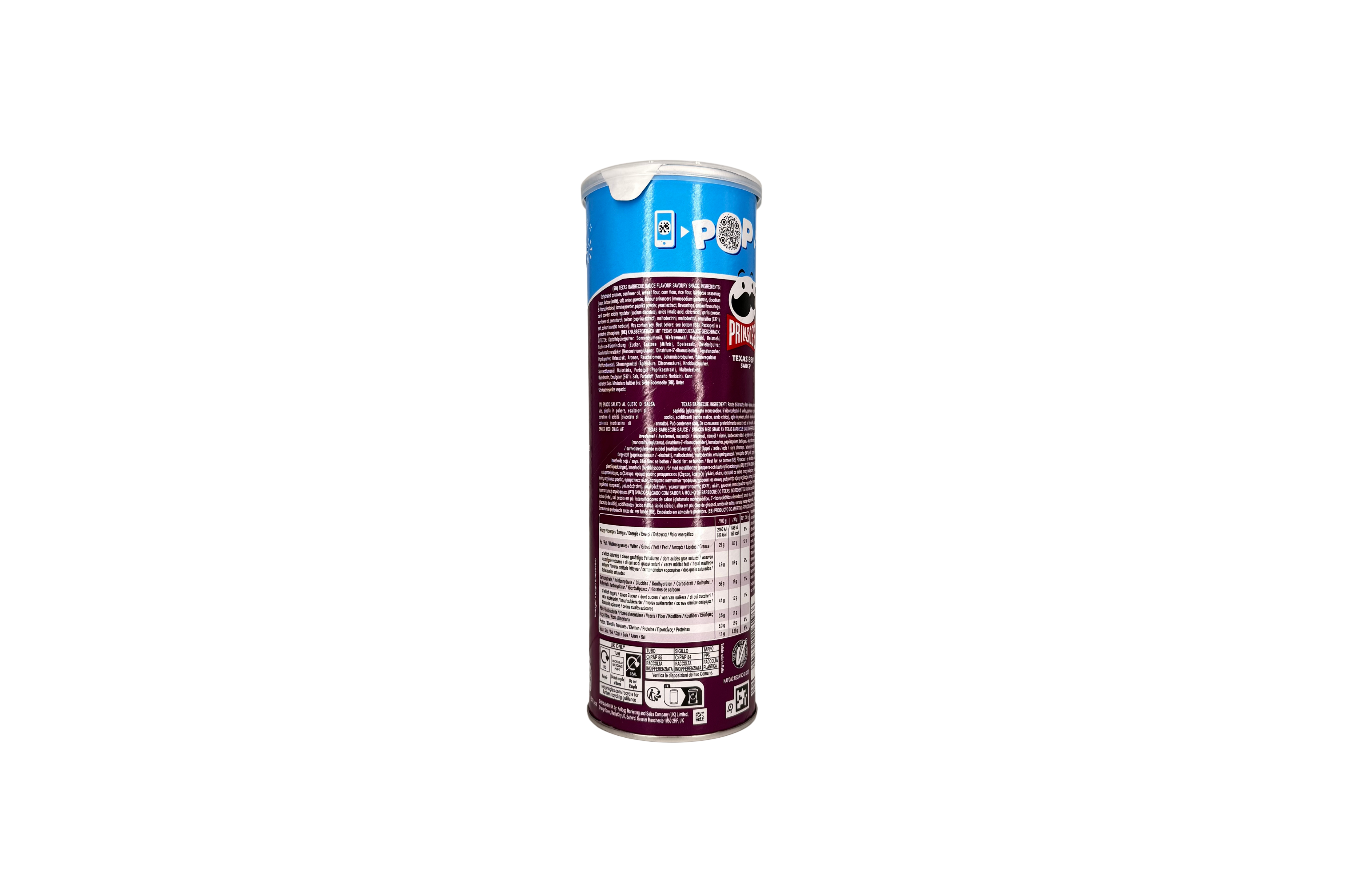 PRINGLES Texas BBQ Sauce, VPE: 165g Packung, VKE: 19x165g
