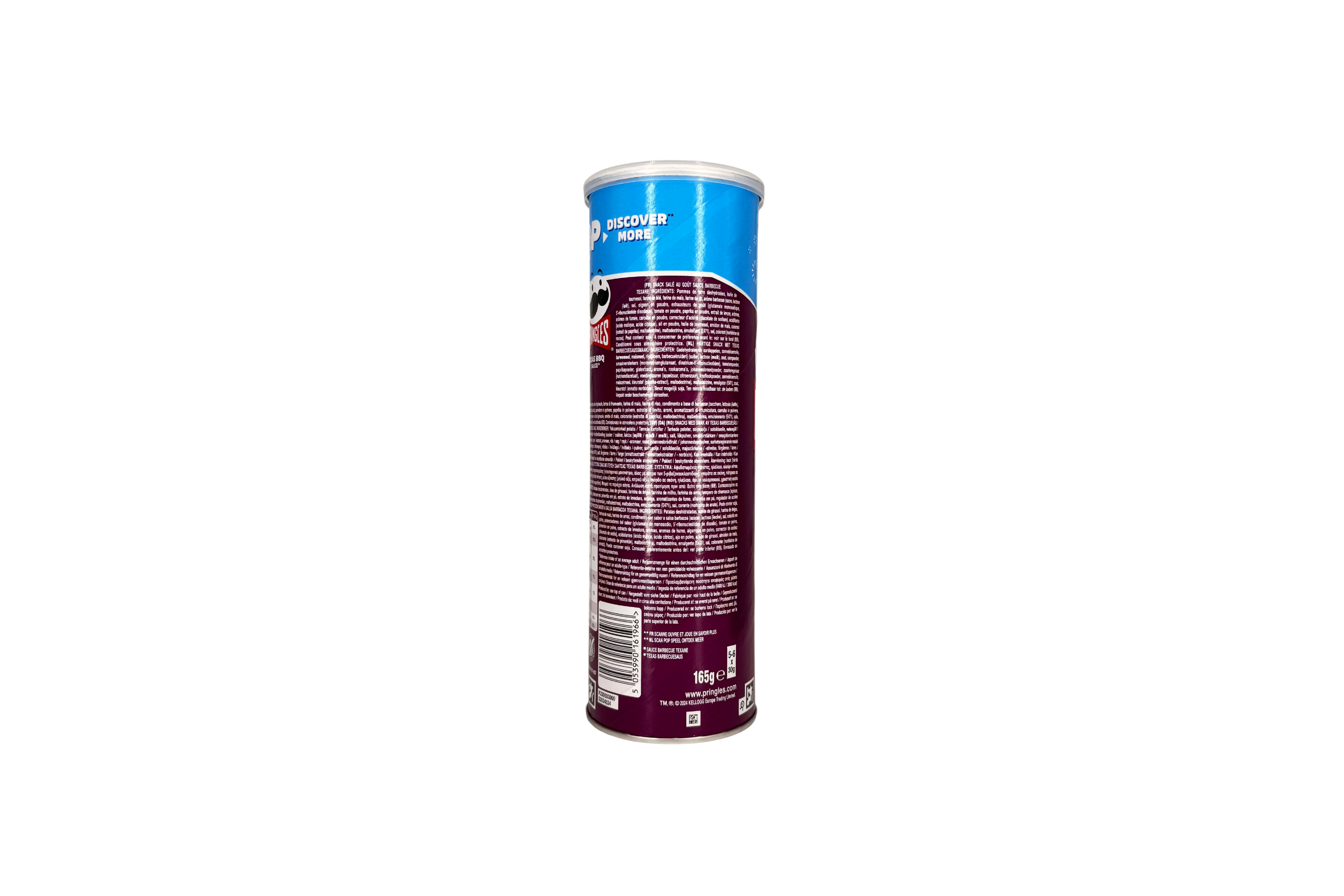 PRINGLES Texas BBQ Sauce, VPE: 165g Packung, VKE: 19x165g