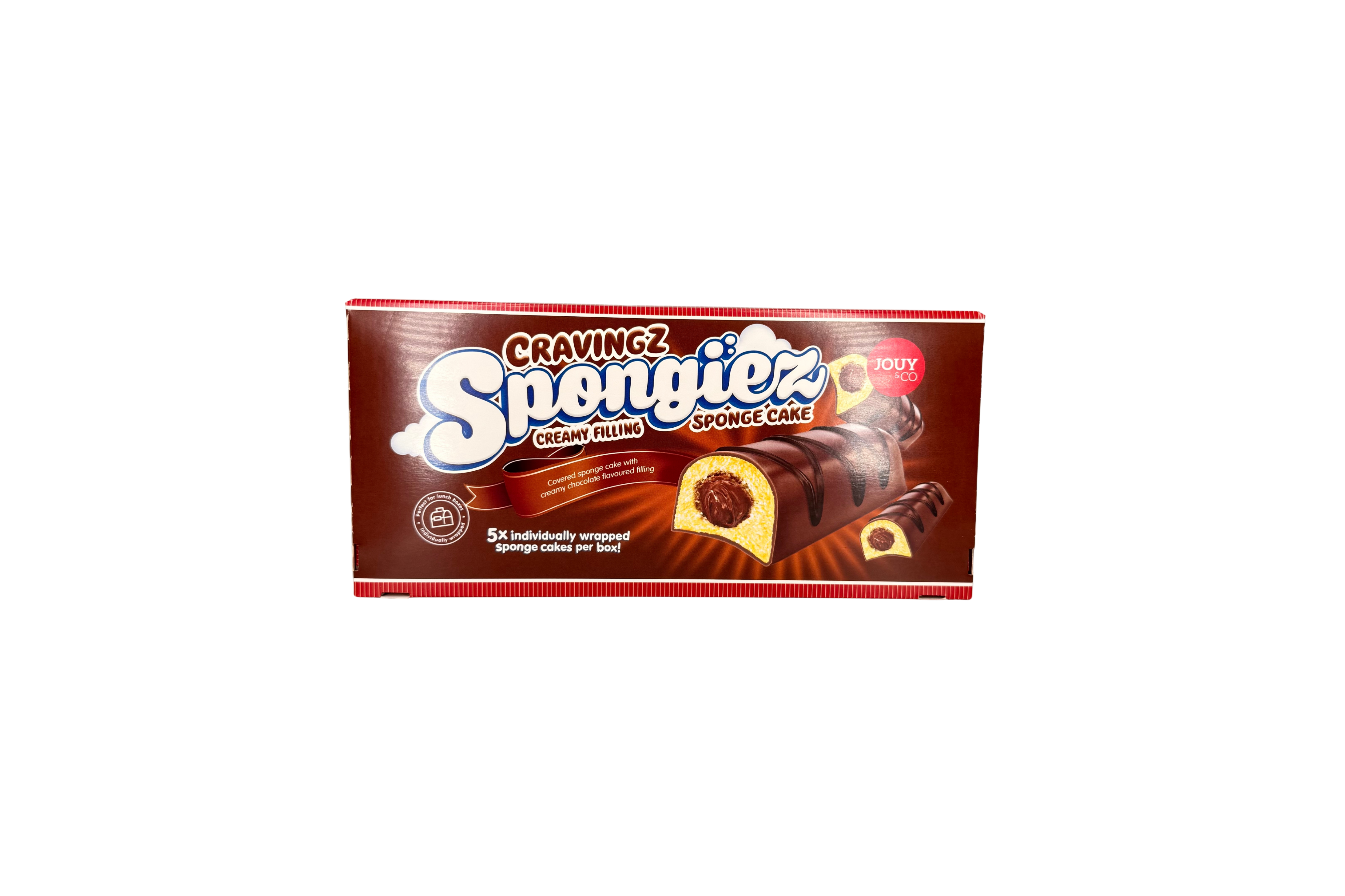 JOUYCO Spongiez Choco Covered, VPE: 40g, VKE: 5x40g