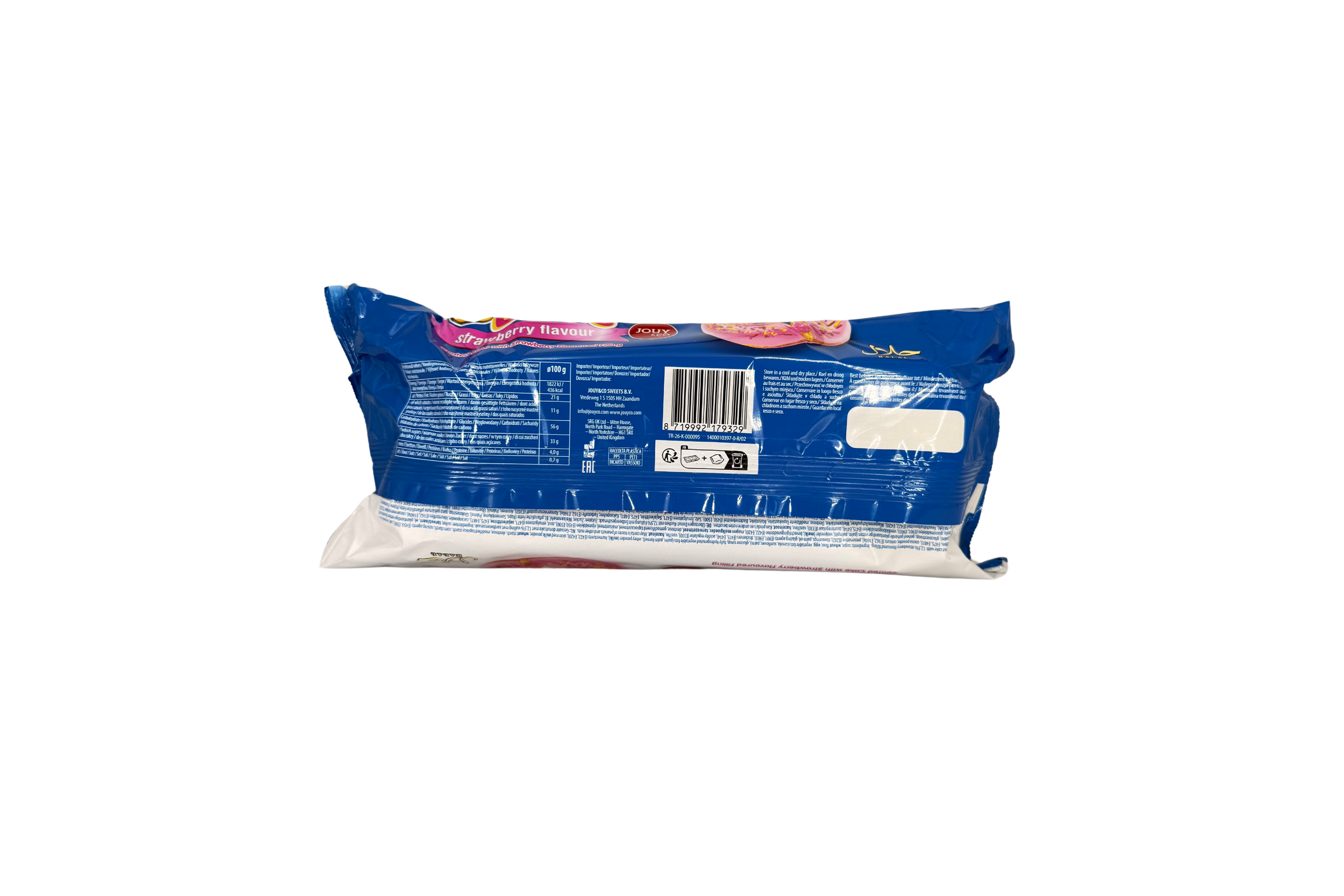 JOUYCO Donuts Strawberry 5 pack, VPE: 200g, VKE: 15x200g