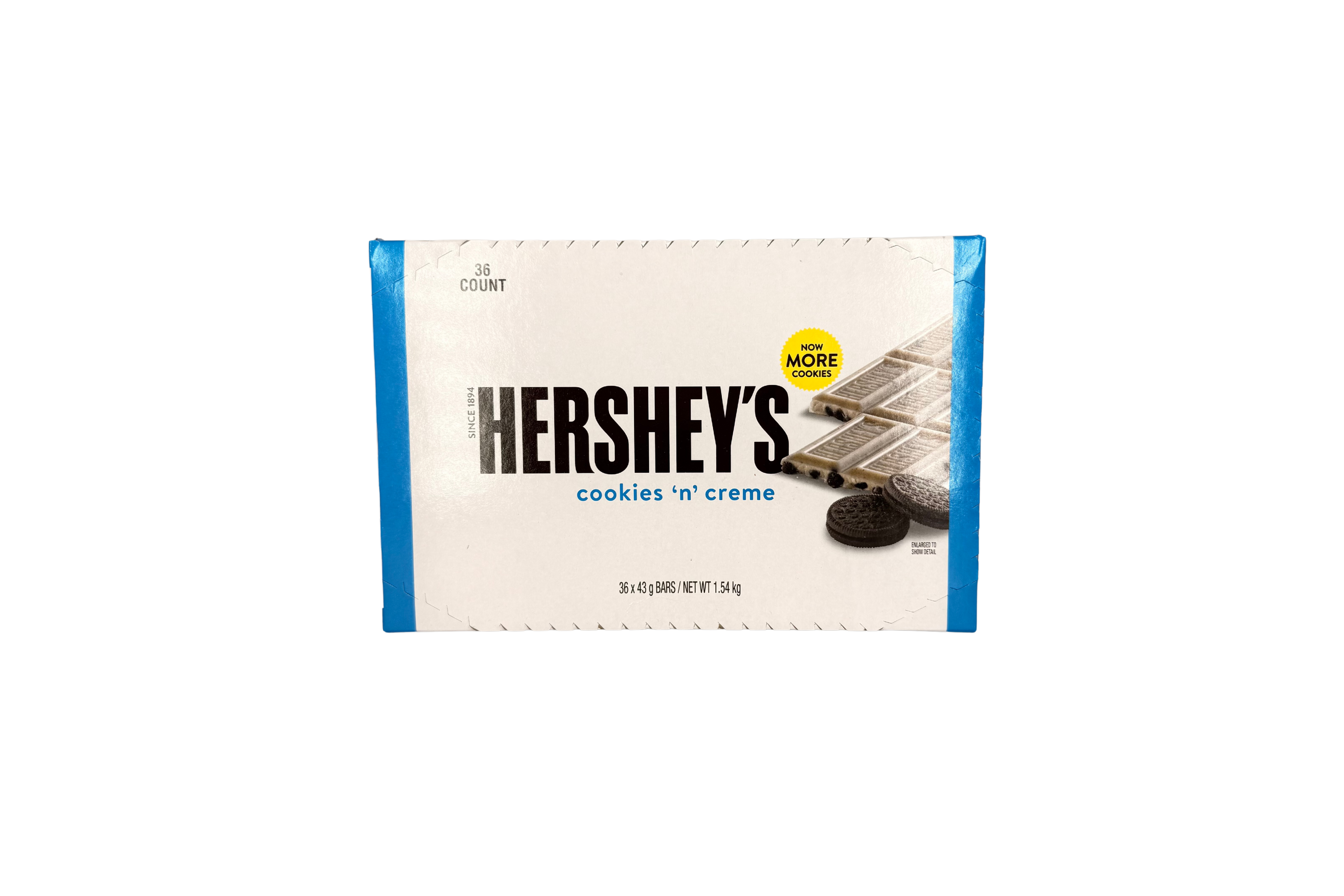 Hershey's Cookies`N´Creme, VPE: 43g, VKE: 36x43g