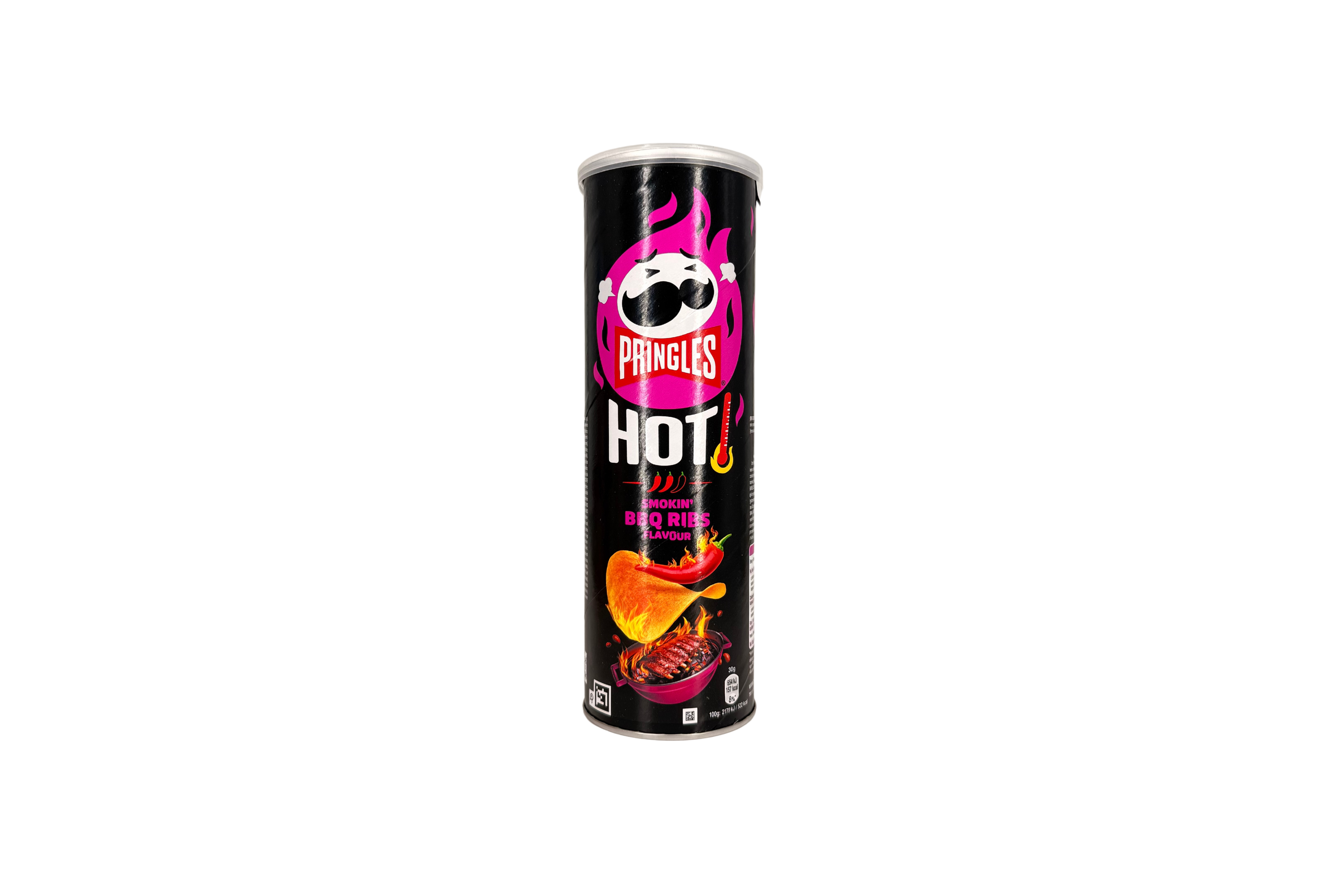 PRINGLES Hot Smokin' BBQ Ribs, VPE: 160g Packung, VKE: 19x160g