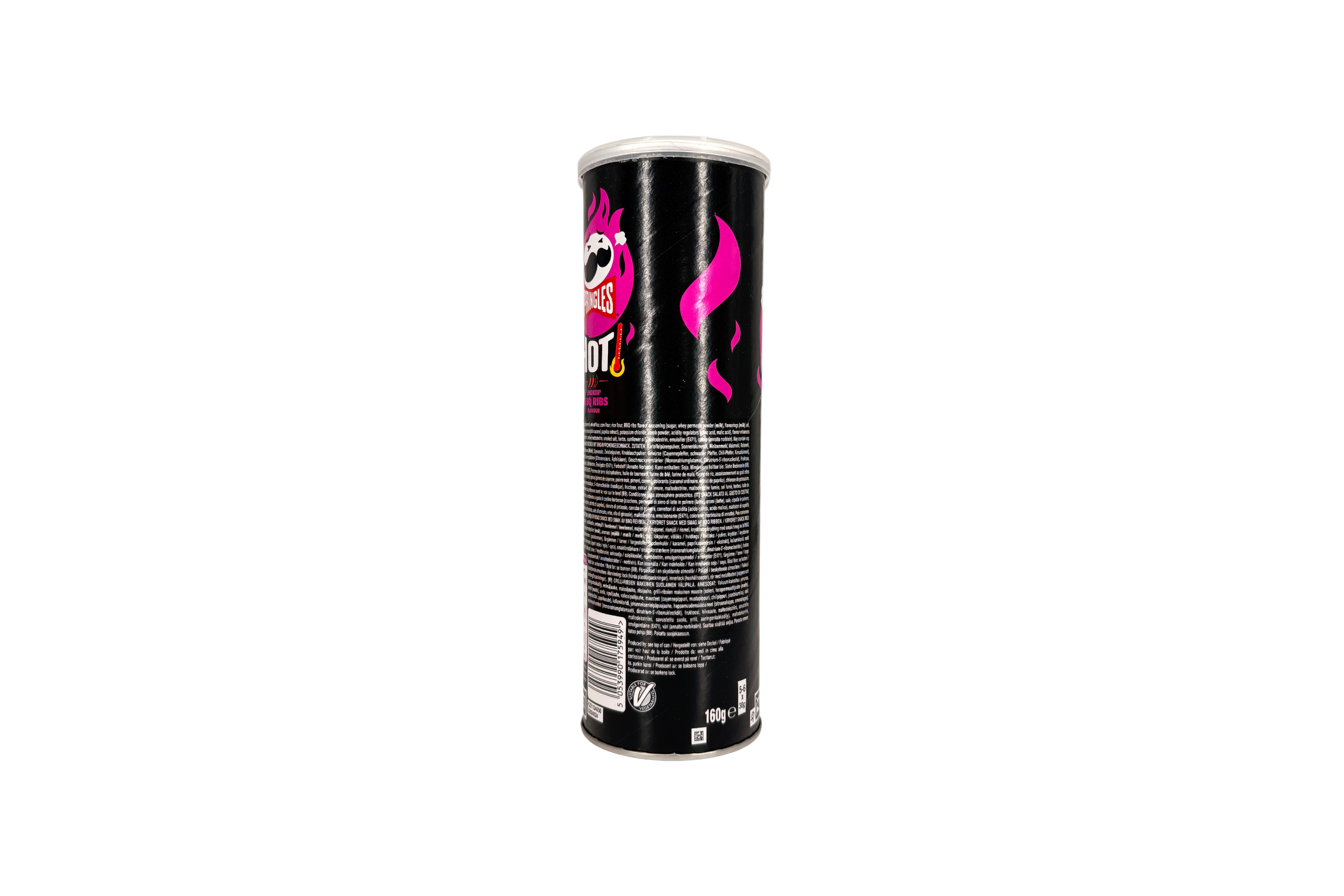 PRINGLES Hot Smokin' BBQ Ribs, VPE: 160g Packung, VKE: 19x160g