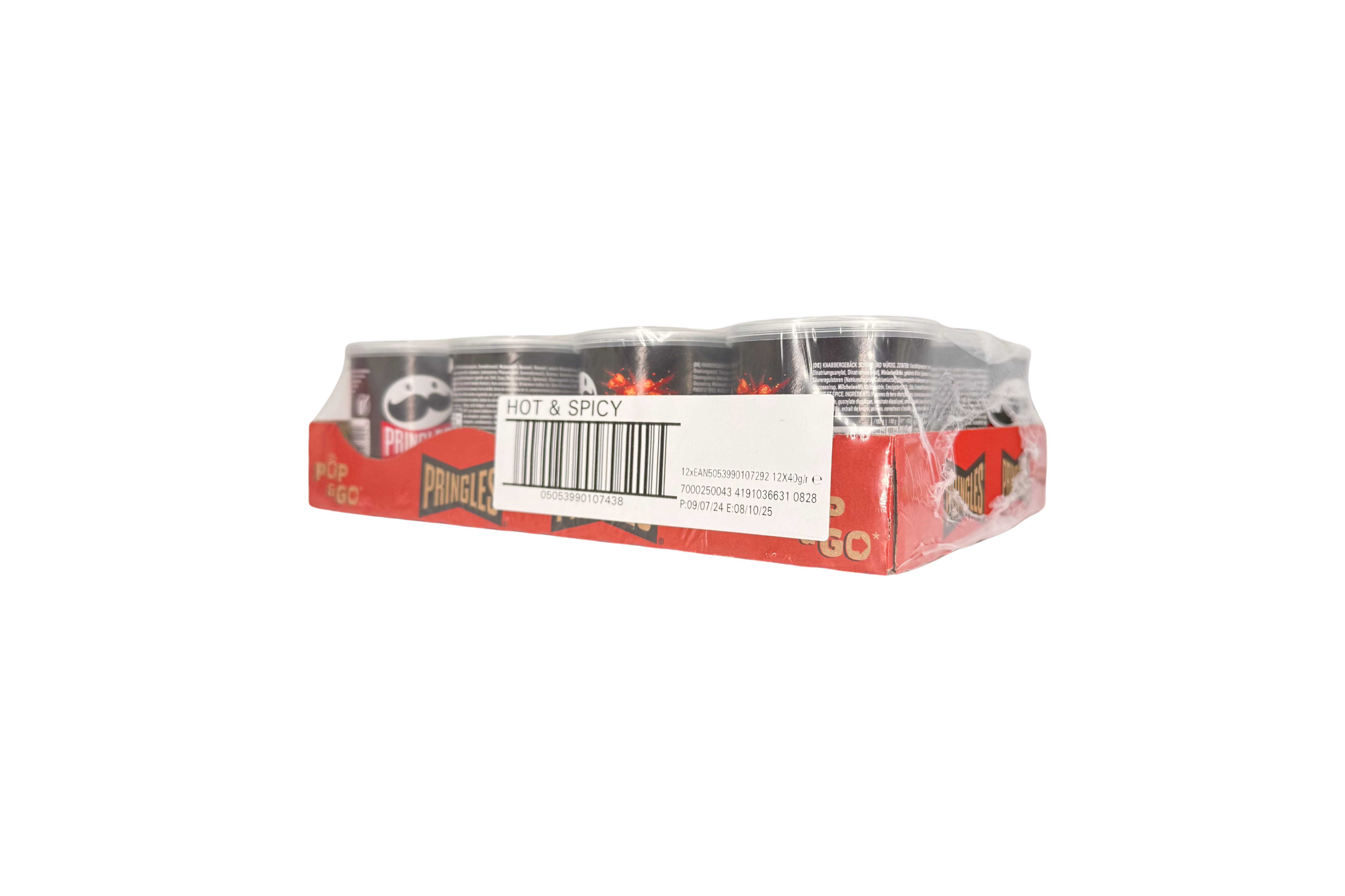 Pringles Hot & Spicy, VPE: 40g, VKE: 12x40g