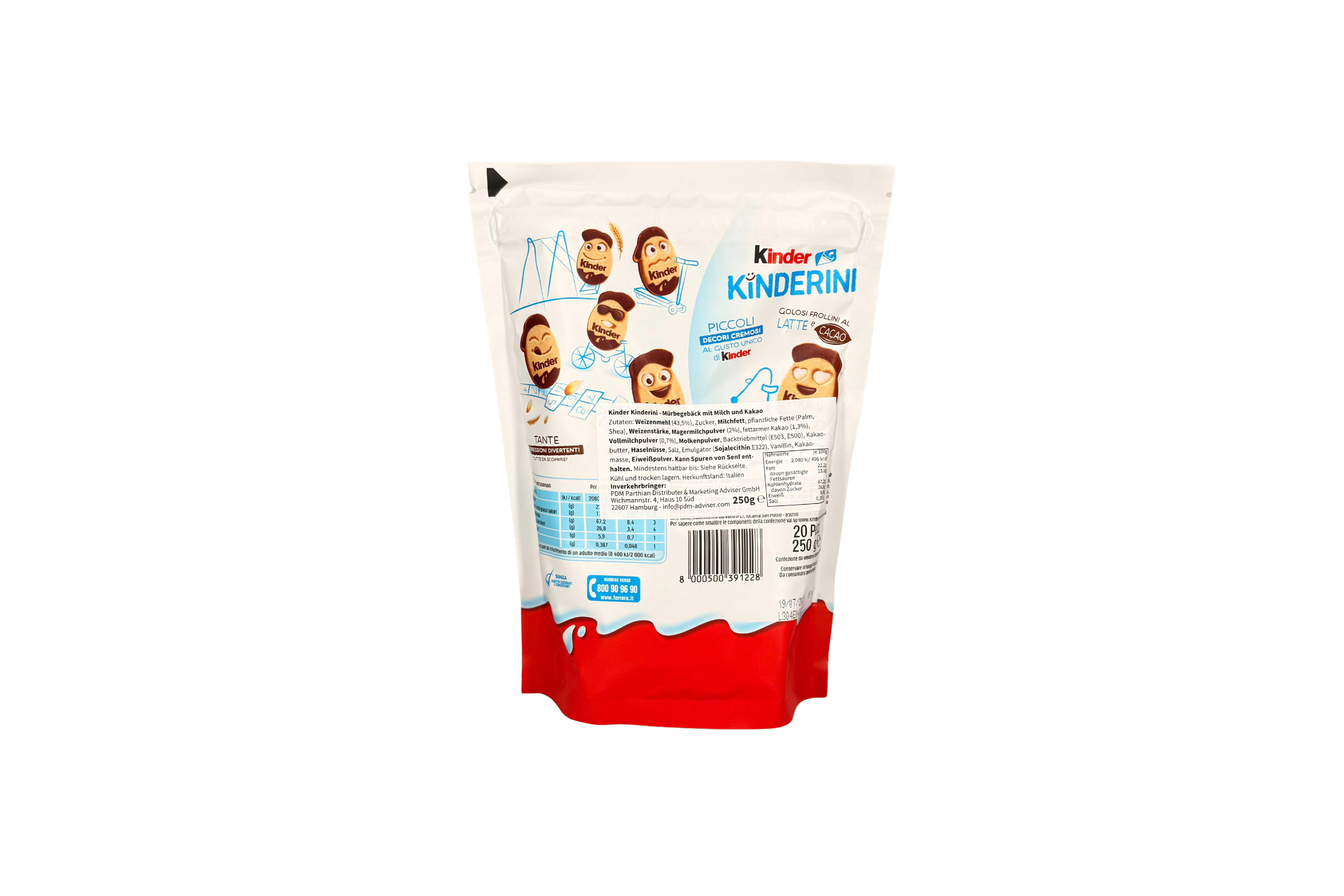 KINDER Kinderini, VPE: 250g Packung, VKE: 10x250g
